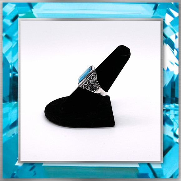 3/$18 - Mens Emerald Cut Ring - Picture 3 of 5